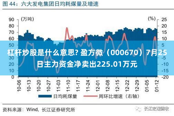 杠杆炒股是什么意思? 盈方微（000670）7月25日主力资金净卖出225.01万元