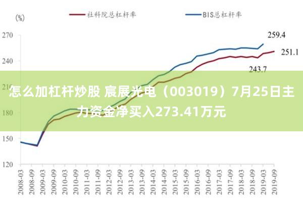 怎么加杠杆炒股 宸展光电（003019）7月25日主力资金净买入273.41万元