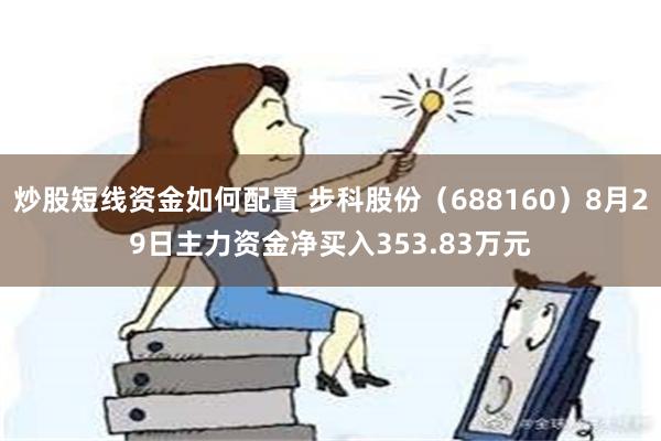 炒股短线资金如何配置 步科股份（688160）8月29日主力资金净买入353.83万元